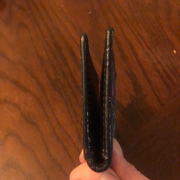 Rare Coach Chelsea Multi Colour C Navy Blue Wallet ID Card Holder Mini NWT - Picture 6 of 8